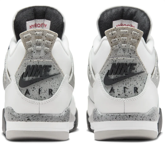 Air Jordan 4 Retro 'White Cement' 2025 FV5029-100 $170