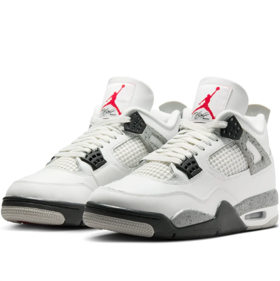 Air Jordan 4 Retro 'White Cement' 2025 FV5029-100 $170
