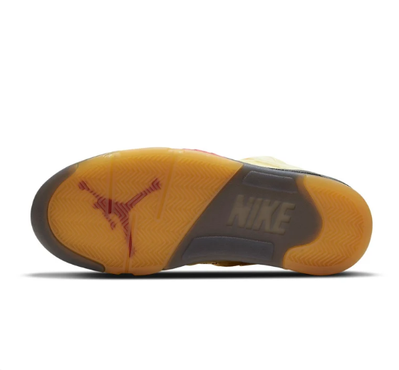 Air Jordan 5 x Off-White SP 'Sail' DH8565-100$170