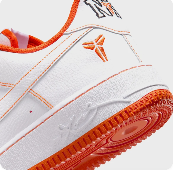 Nike Air Force 1 Low Pro-Tro 'White/Safety Orange'