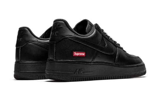 Nike Air Force 1 Low Supreme 'Mini Box Logo' Black
