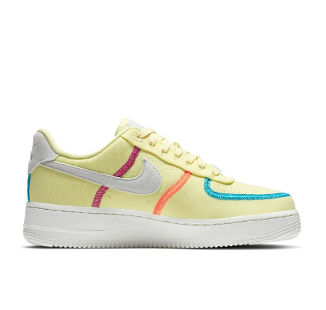 (WMNS) Nike Air Force 1 '07 Low LX 'Stitched Canvas - Life Lime'