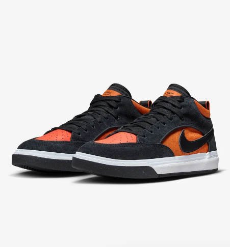 Nike SB React Leo 'Black/Electro Orange' (Men's)