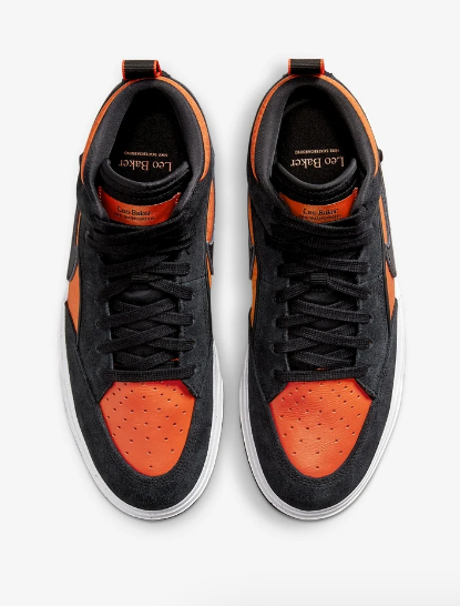 Nike SB React Leo 'Black/Electro Orange' (Men's)